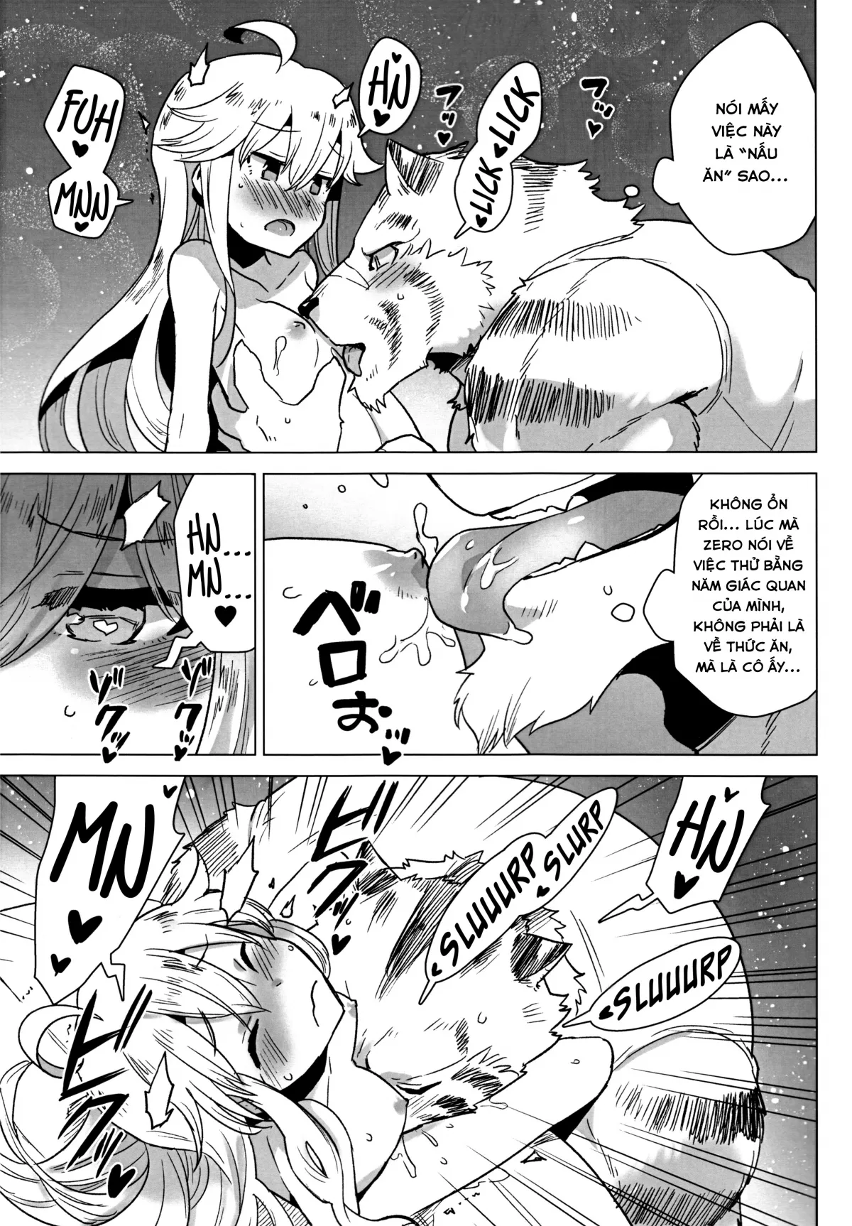 HentaiVN.net - Ảnh 11 - Not Eating The Meat Set Before Him Is A Beast's Shame (Zero kara Hajimeru Mahou no Sho) [Suezen Kuwanu Wa Kemono No Haji] - Oneshot