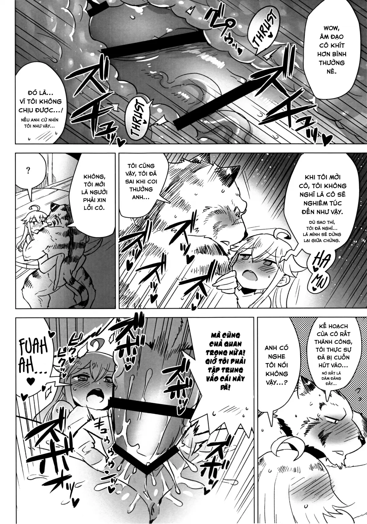 HentaiVN.net - Ảnh 14 - Not Eating The Meat Set Before Him Is A Beast's Shame (Zero kara Hajimeru Mahou no Sho) [Suezen Kuwanu Wa Kemono No Haji] - Oneshot