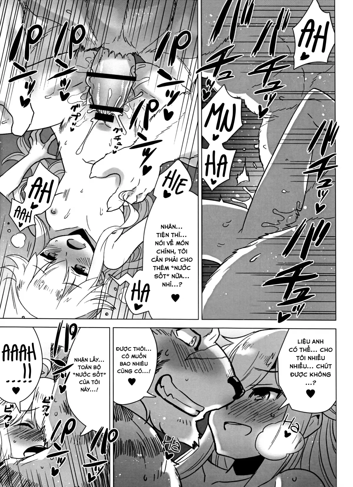 HentaiVN.net - Ảnh 15 - Not Eating The Meat Set Before Him Is A Beast's Shame (Zero kara Hajimeru Mahou no Sho) [Suezen Kuwanu Wa Kemono No Haji] - Oneshot