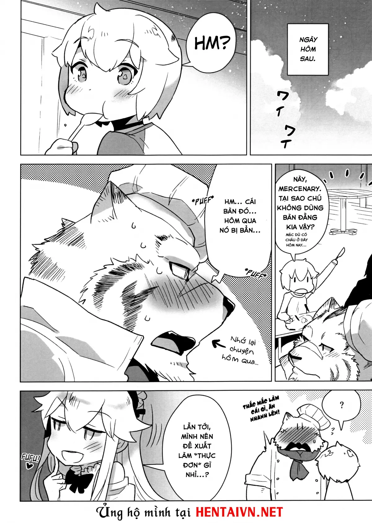 HentaiVN.net - Ảnh 18 - Not Eating The Meat Set Before Him Is A Beast's Shame (Zero kara Hajimeru Mahou no Sho) [Suezen Kuwanu Wa Kemono No Haji] - Oneshot