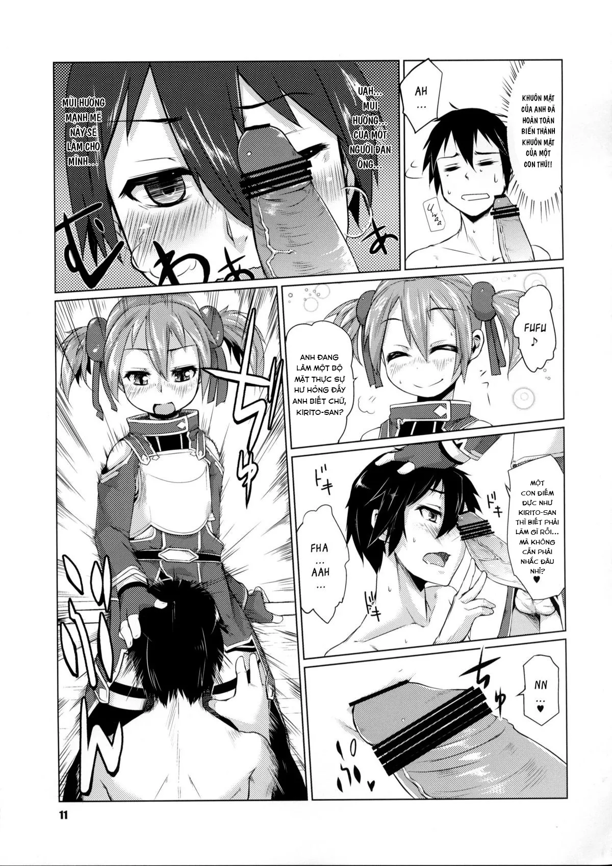 HentaiVN.net - Ảnh 11 - Silica-chan ni Oshiri Ijirareru Hon (Sword Art Online) [Silica-chan Playing With Your Butt Book (Sword Art Online), シリカちゃんにお尻弄られる本 (ソードアート・オンライン)] - Oneshot