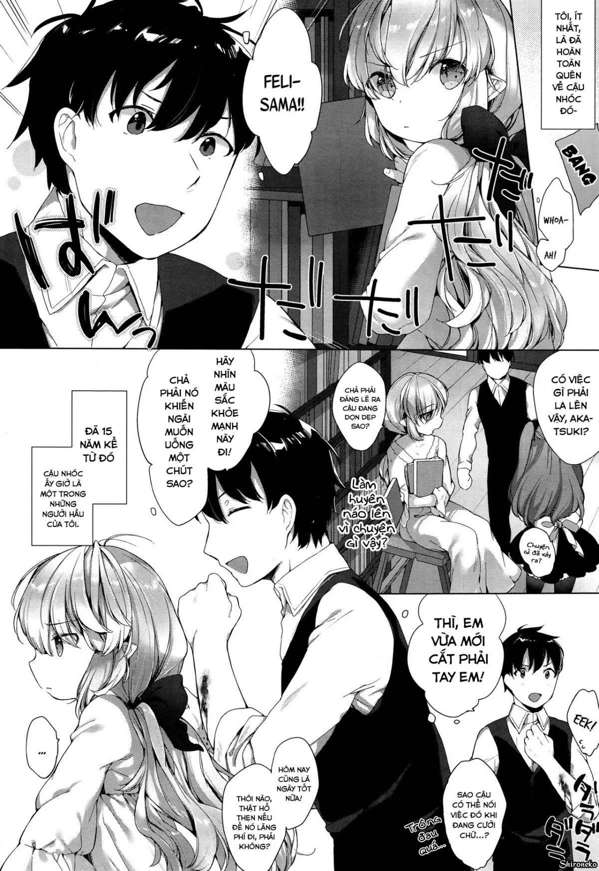 HentaiVN.net - Ảnh 3 - Akai Mi Hajiketa [Split the Scarlet Fruit of Dawn] - Oneshot