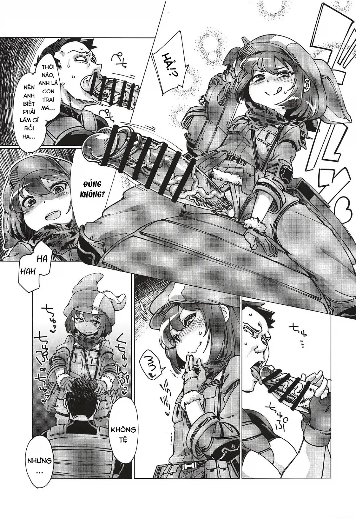 HentaiVN.net - Ảnh 7 - Pink no Akuma ni Oshiri Ijirareru Hon (Sword Art Online Alternative Gun Gale Online) [ピンクの悪魔にお尻弄られる本 (ソードアート・オンライン オルタナティブ ガンゲイル・オンライン)] - Oneshot