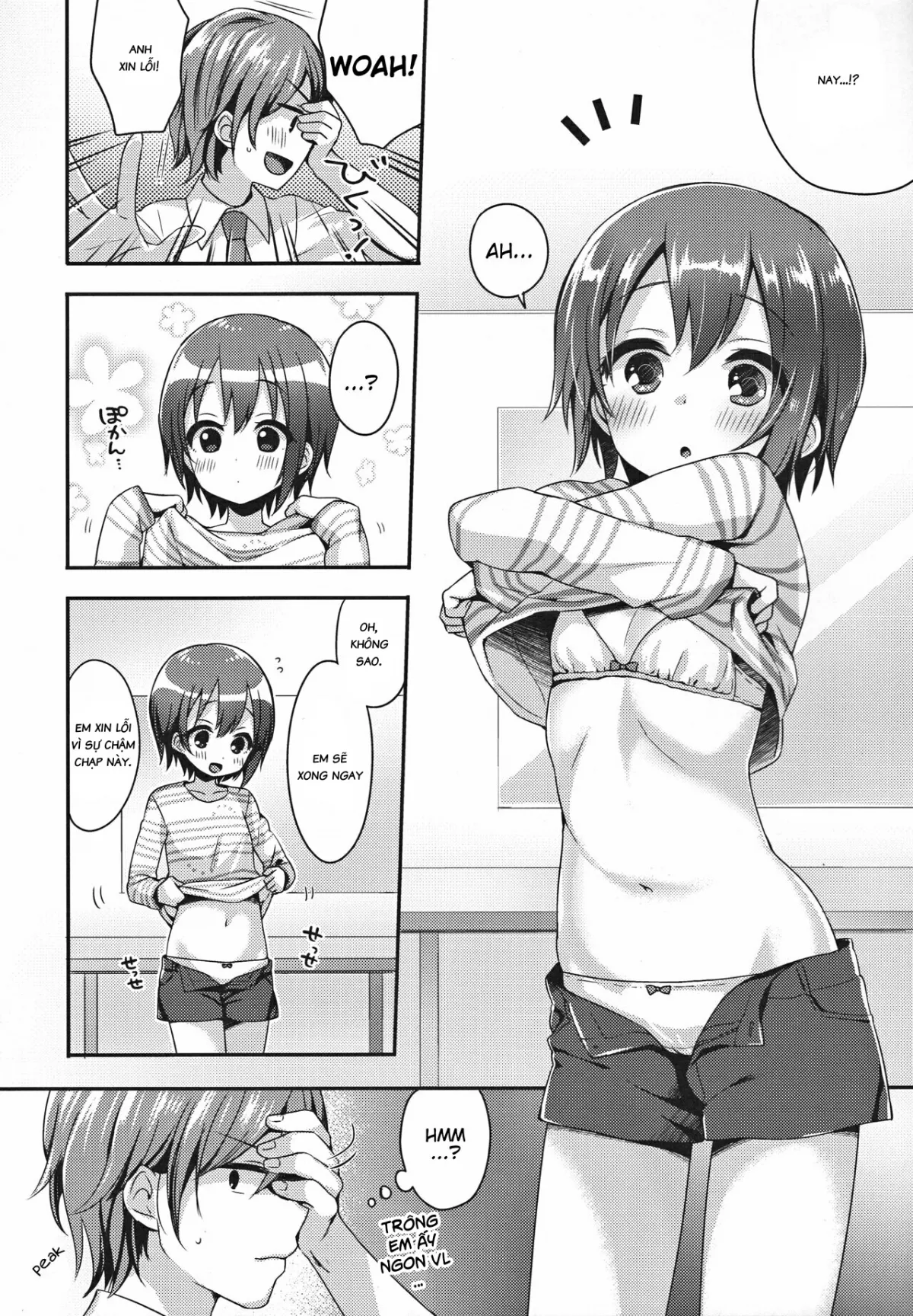 HentaiVN.net - Ảnh 5 - Hazukashigatte yo Yuuki-chan! - Oneshot