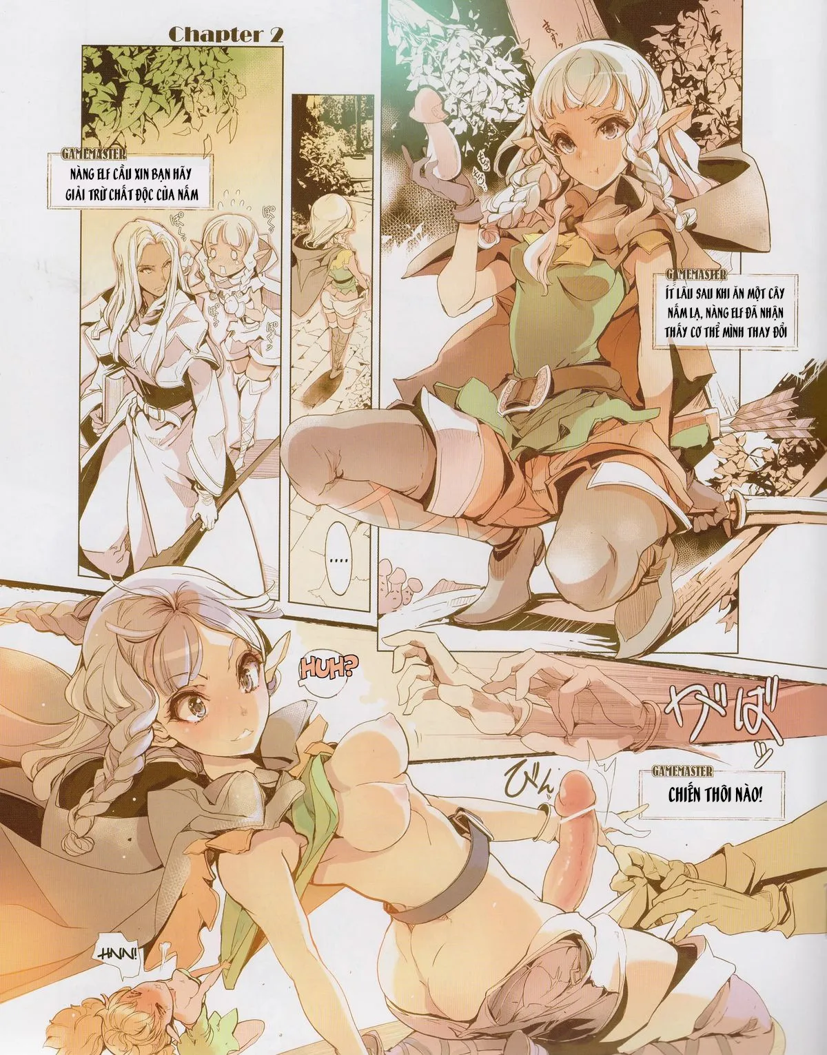 HentaiVN.net - Ảnh 5 - Color Collection - Chap 5: D&! -DRAGON & ! (Dragons Crown)
