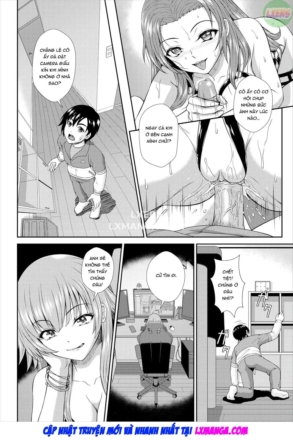 HentaiVN.net - Ảnh 10 - Nhật ký dâm đãng ở ký túc xá - Chap 2