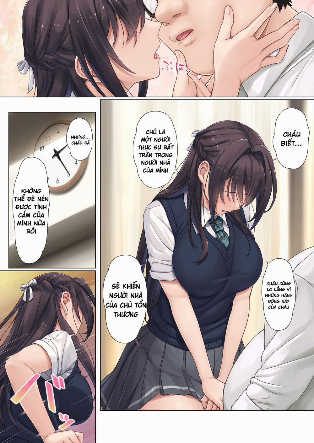 HentaiVN.net - Ảnh 17 - Musume no Class no Iinchou wa Papa ga Hoshii Rashii [娘のクラスの委員長はパパが欲しいらしい] - Oneshot