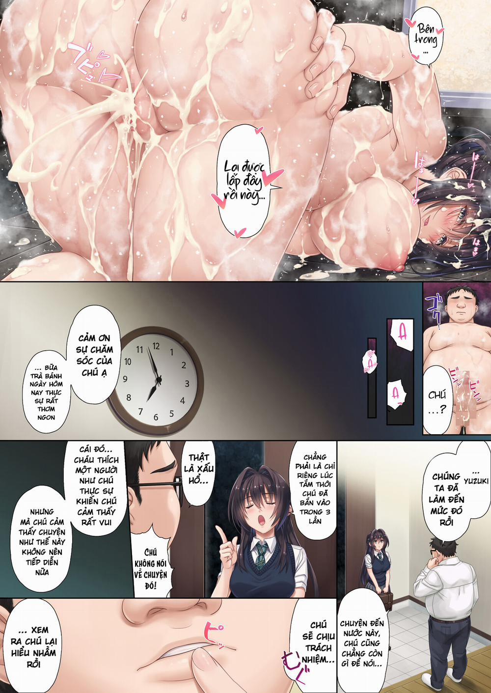 HentaiVN.net - Ảnh 55 - Musume no Class no Iinchou wa Papa ga Hoshii Rashii [娘のクラスの委員長はパパが欲しいらしい] - Oneshot