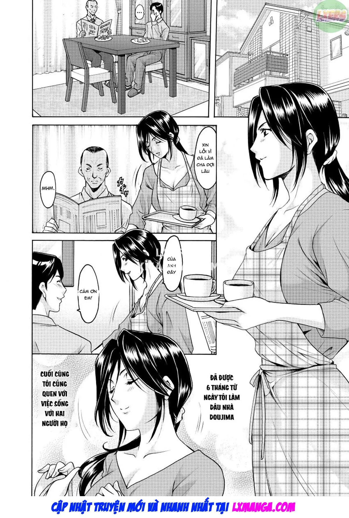 HentaiVN.net - Ảnh 9 - Niku Joi Gifu ni Ochita Teishuku Bizuma - Chap 1
