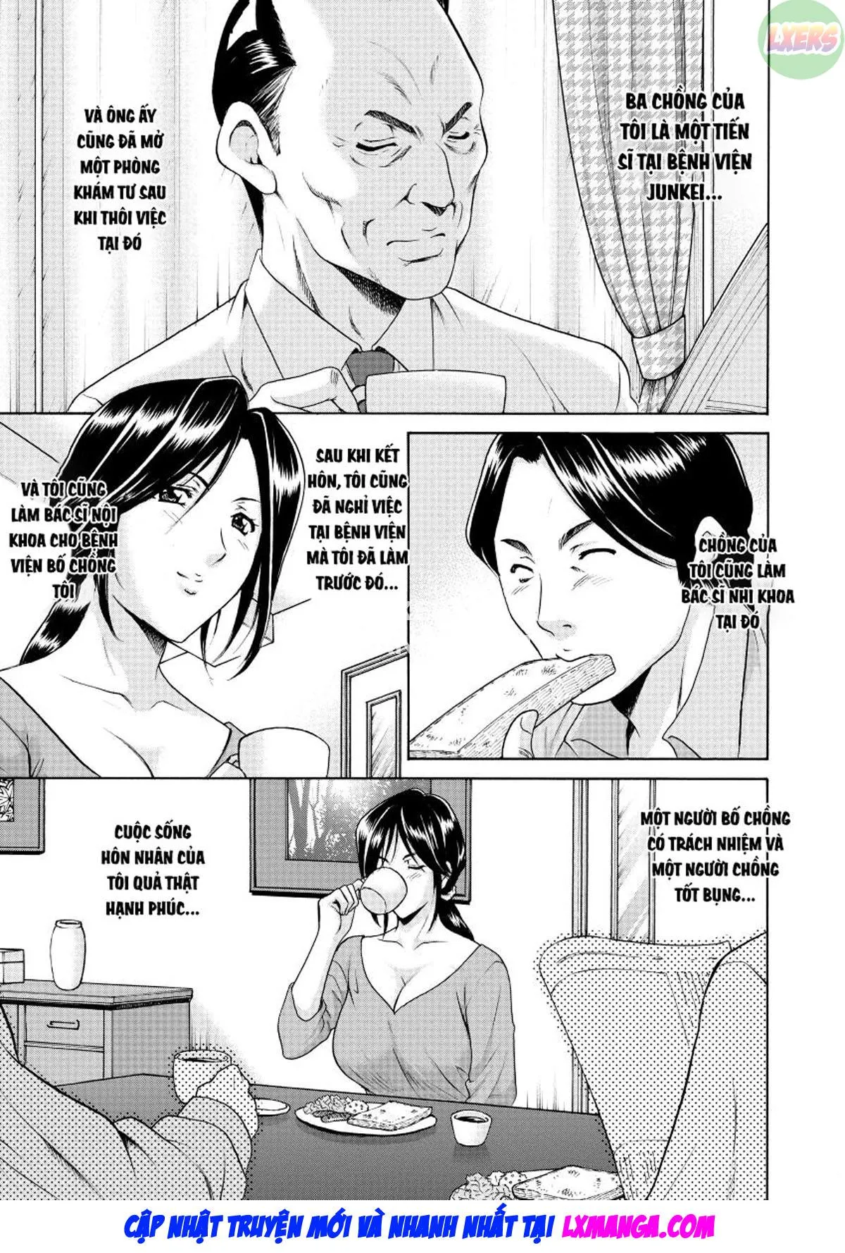 HentaiVN.net - Ảnh 10 - Niku Joi Gifu ni Ochita Teishuku Bizuma - Chap 1