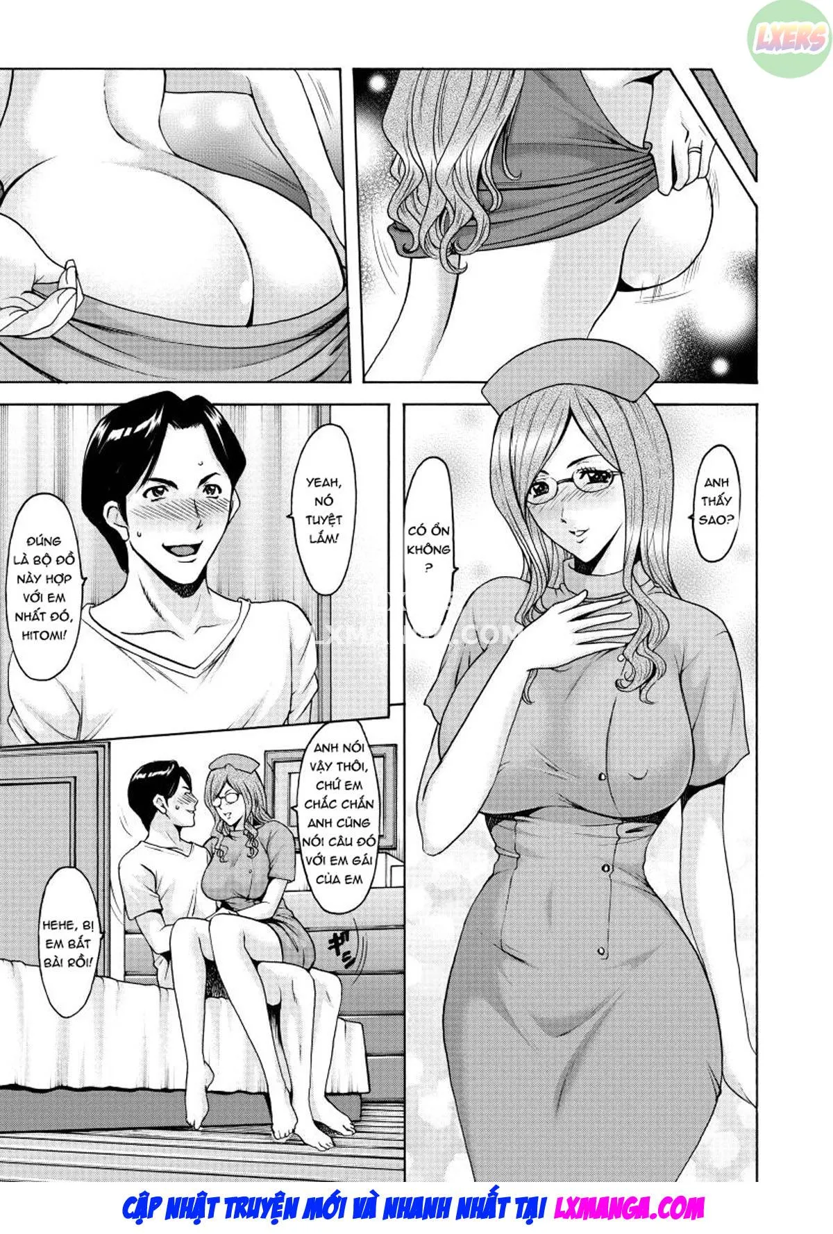 HentaiVN.net - Ảnh 4 - Niku Joi Gifu ni Ochita Teishuku Bizuma - Chap 3