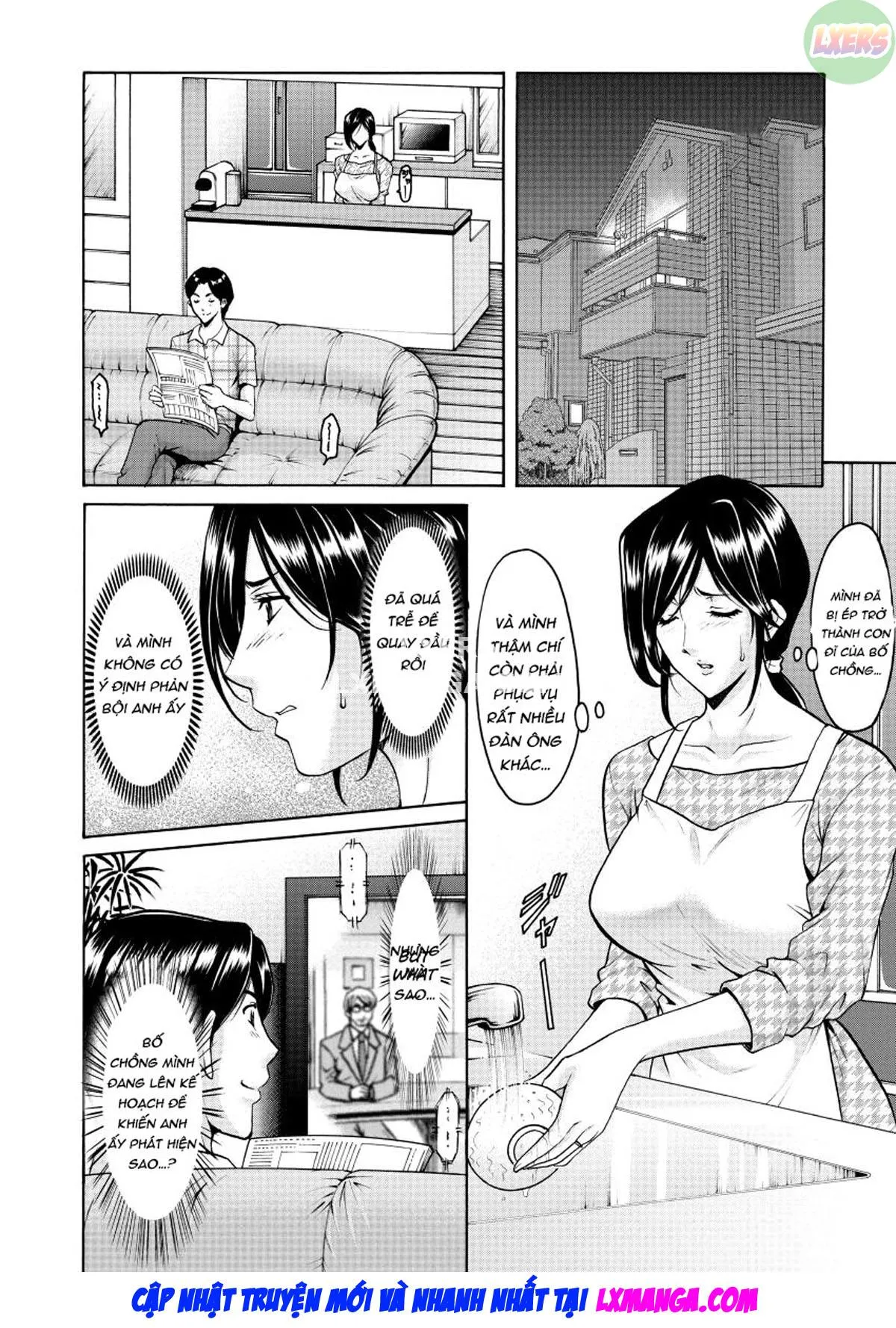 HentaiVN.net - Ảnh 9 - Niku Joi Gifu ni Ochita Teishuku Bizuma - Chap 6