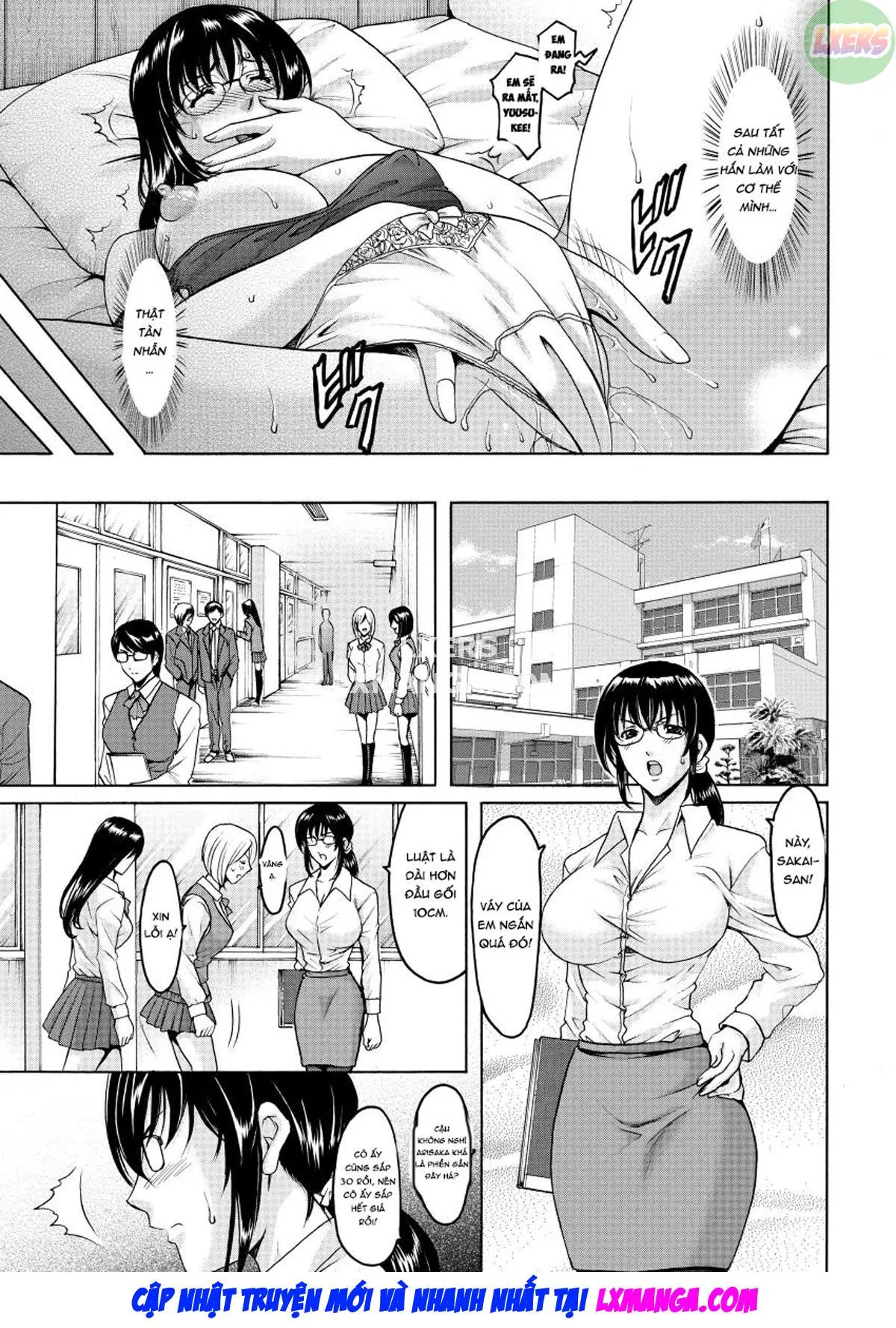 HentaiVN.net - Ảnh 4 - Niku Joi Gifu ni Ochita Teishuku Bizuma - Chap 7