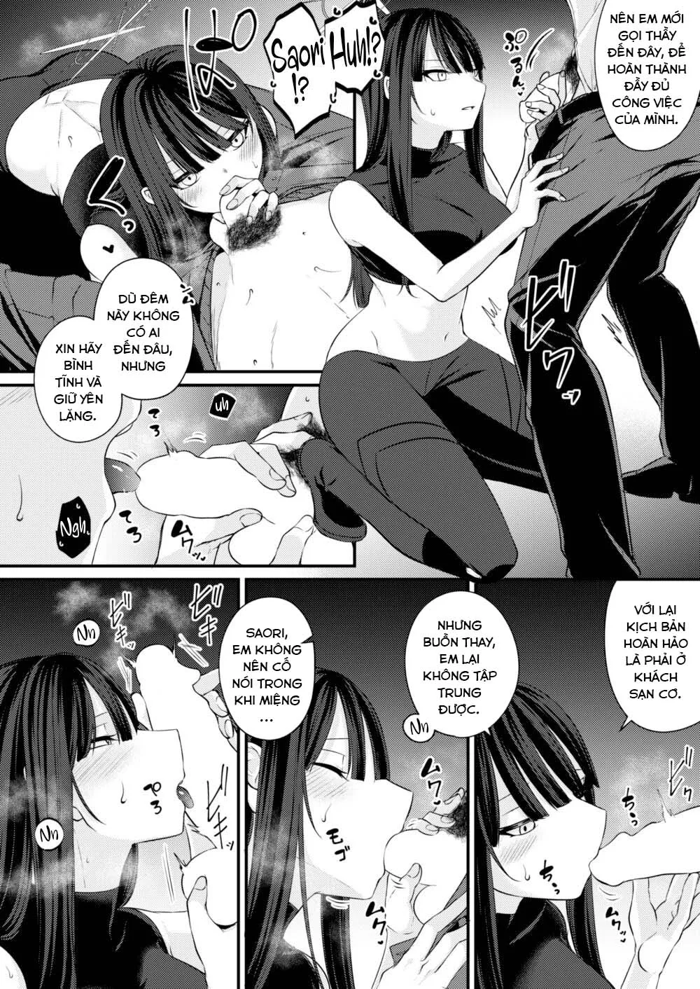 HentaiVN.net - Ảnh 6 - Công việc thứ hai của Saori. (Blue Archive) [Saori no 2-Kaime Delivery; Saori's Second Delivery] - Oneshot