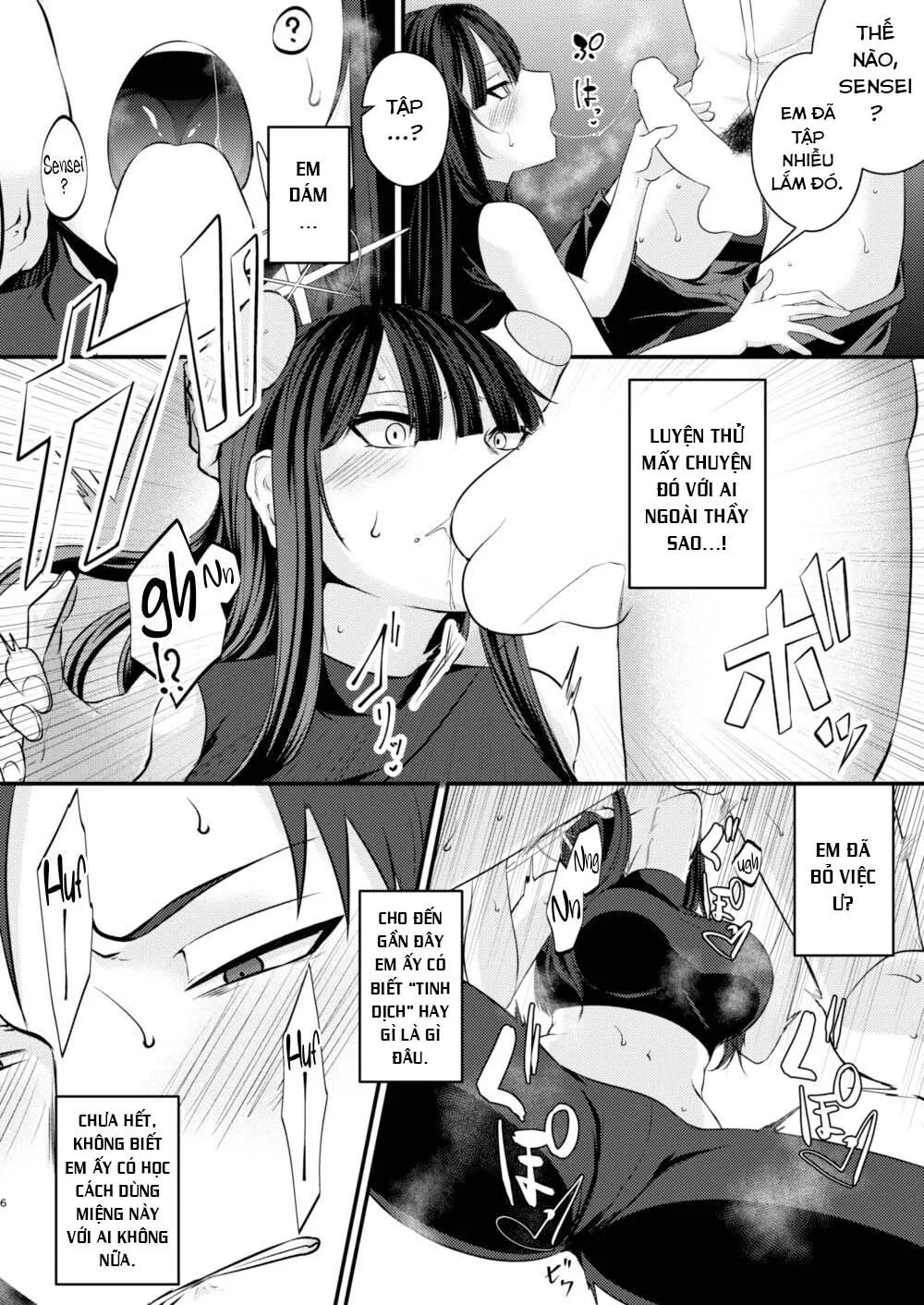 HentaiVN.net - Ảnh 8 - Công việc thứ hai của Saori. (Blue Archive) [Saori no 2-Kaime Delivery; Saori's Second Delivery] - Oneshot