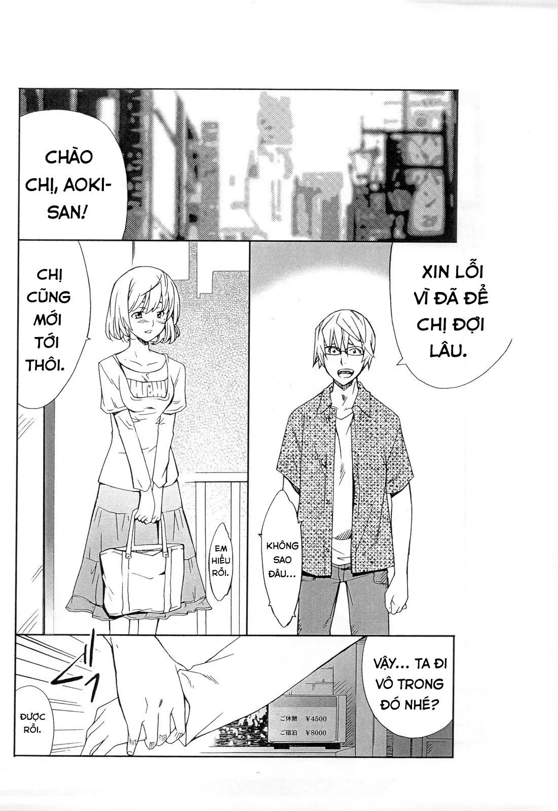 HentaiVN.net - Ảnh 2 - Kinh nghiệm tích lũy của Aoki-san - Oneshot