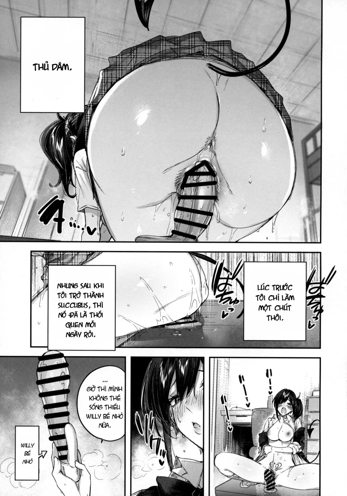 HentaiVN.net - Ảnh 10 - Succubus tập sự - Chap 1