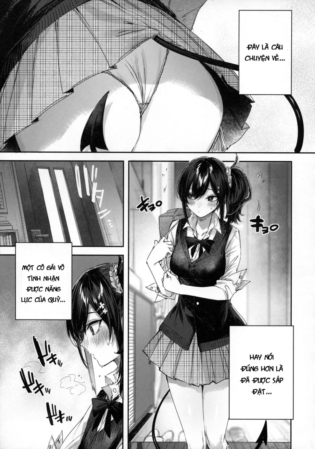 HentaiVN.net - Ảnh 4 - Succubus tập sự - Chap 1