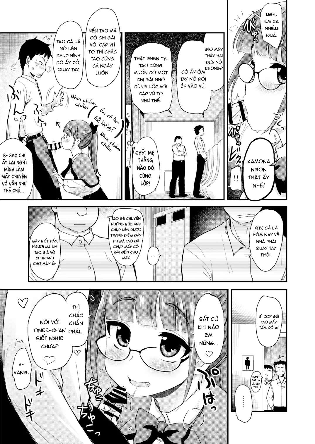 HentaiVN.net - Ảnh 10 - Mẹ kế và chị gái [Onee-chan to, Mama to, Ofuro ni Hairo; Otouto no Seiyoku Shori wa, Ane ga Suru Mono da to Onee-chan wa Omotte iru.] - Chap 1