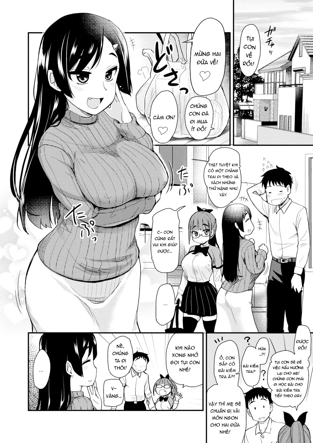 HentaiVN.net - Ảnh 12 - Mẹ kế và chị gái [Onee-chan to, Mama to, Ofuro ni Hairo; Otouto no Seiyoku Shori wa, Ane ga Suru Mono da to Onee-chan wa Omotte iru.] - Chap 1