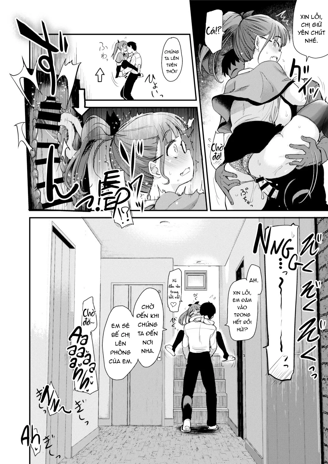 HentaiVN.net - Ảnh 17 - Mẹ kế và chị gái [Onee-chan to, Mama to, Ofuro ni Hairo; Otouto no Seiyoku Shori wa, Ane ga Suru Mono da to Onee-chan wa Omotte iru.] - Chap 1