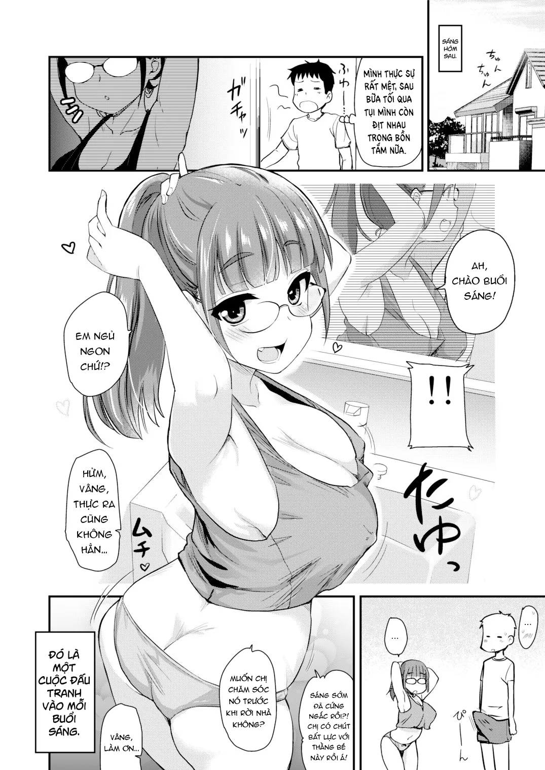 HentaiVN.net - Ảnh 25 - Mẹ kế và chị gái [Onee-chan to, Mama to, Ofuro ni Hairo; Otouto no Seiyoku Shori wa, Ane ga Suru Mono da to Onee-chan wa Omotte iru.] - Chap 1