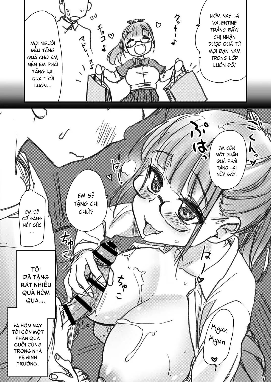 HentaiVN.net - Ảnh 39 - Mẹ kế và chị gái [Onee-chan to, Mama to, Ofuro ni Hairo; Otouto no Seiyoku Shori wa, Ane ga Suru Mono da to Onee-chan wa Omotte iru.] - Chap 2