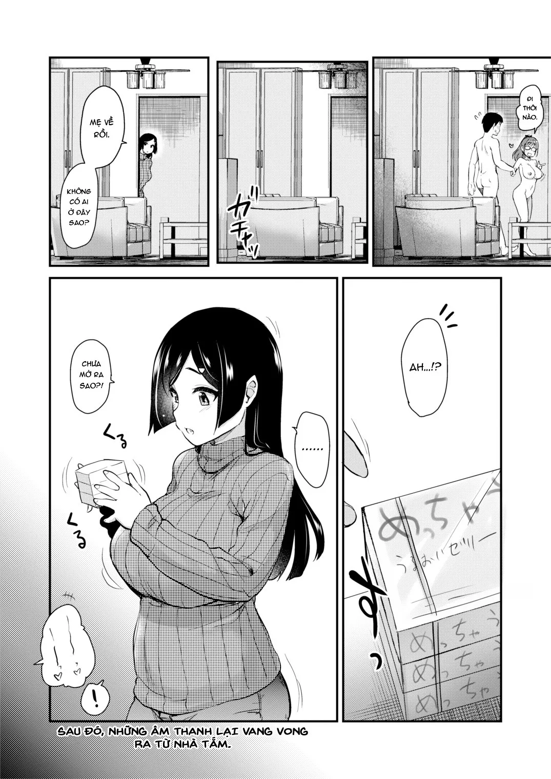 HentaiVN.net - Ảnh 33 - Mẹ kế và chị gái [Onee-chan to, Mama to, Ofuro ni Hairo; Otouto no Seiyoku Shori wa, Ane ga Suru Mono da to Onee-chan wa Omotte iru.] - Chap 3