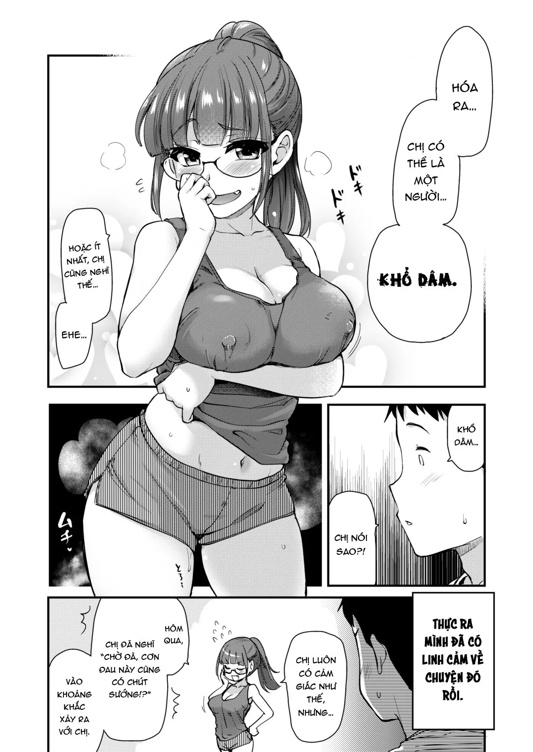 HentaiVN.net - Ảnh 9 - Mẹ kế và chị gái [Onee-chan to, Mama to, Ofuro ni Hairo; Otouto no Seiyoku Shori wa, Ane ga Suru Mono da to Onee-chan wa Omotte iru.] - Chap 4