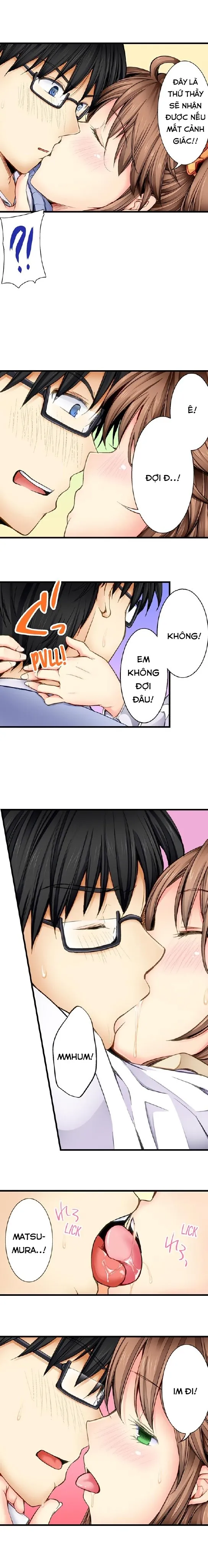 HentaiVN.net - Ảnh 3 - Tại sao em không thể làm tình với thầy giáo của mình? [Why i can't have sex with my teacher?] - Chap 3 nấu cháo lưỡi ỜwỚ!!?
