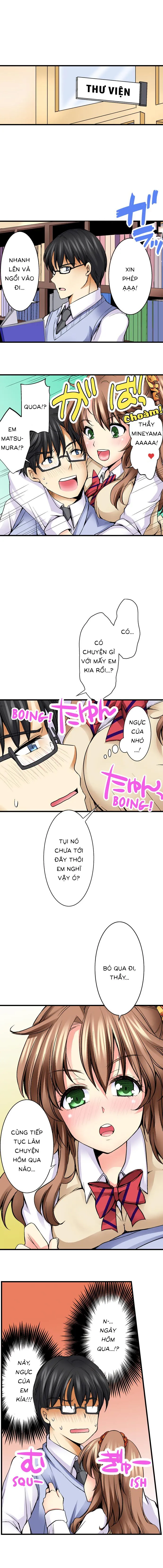 HentaiVN.net - Ảnh 6 - Tại sao em không thể làm tình với thầy giáo của mình? [Why i can't have sex with my teacher?] - Chap 4