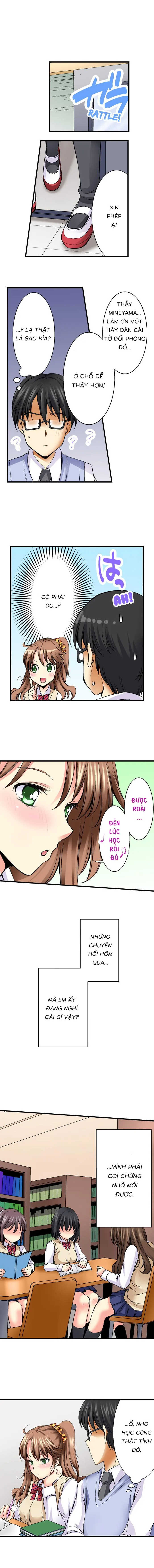 HentaiVN.net - Ảnh 8 - Tại sao em không thể làm tình với thầy giáo của mình? [Why i can't have sex with my teacher?] - Chap 4