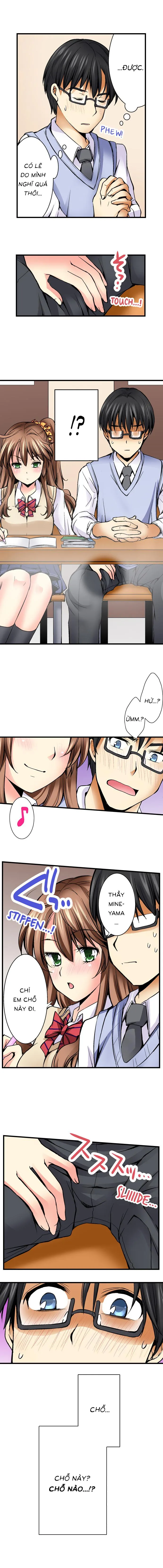 HentaiVN.net - Ảnh 9 - Tại sao em không thể làm tình với thầy giáo của mình? [Why i can't have sex with my teacher?] - Chap 4