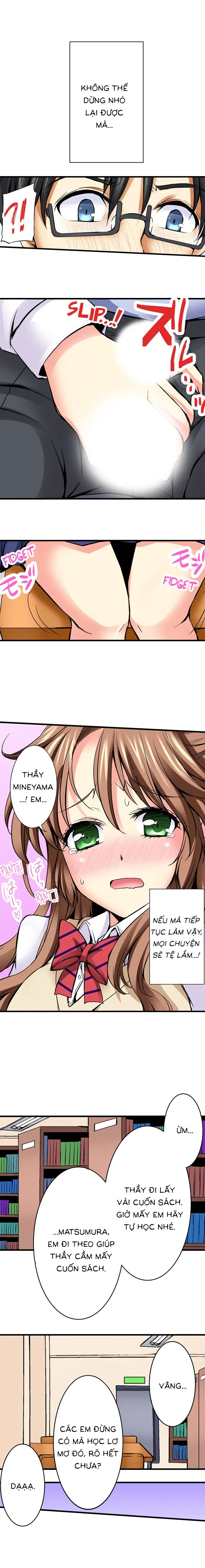 HentaiVN.net - Ảnh 7 - Tại sao em không thể làm tình với thầy giáo của mình? [Why i can't have sex with my teacher?] - Chap 5