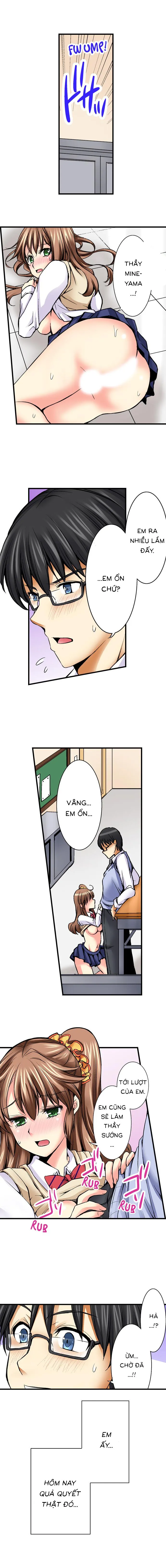 HentaiVN.net - Ảnh 5 - Tại sao em không thể làm tình với thầy giáo của mình? [Why i can't have sex with my teacher?] - Chap 6