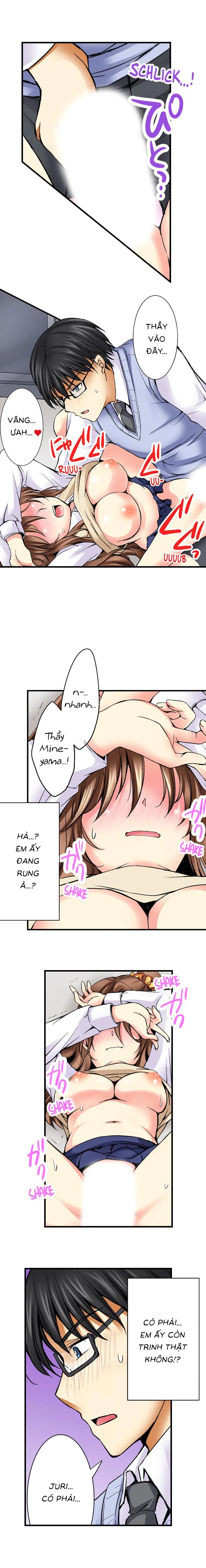 HentaiVN.net - Ảnh 8 - Tại sao em không thể làm tình với thầy giáo của mình? [Why i can't have sex with my teacher?] - Chap 6