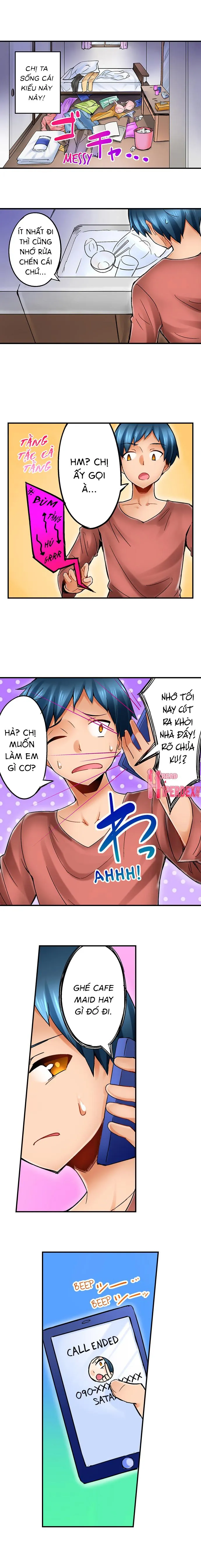 HentaiVN.net - Ảnh 4 - Bà chị bạo chúa làm tôi horni [Sister make me horny ; Tyrant sister make me horny] - Chap Đầu
