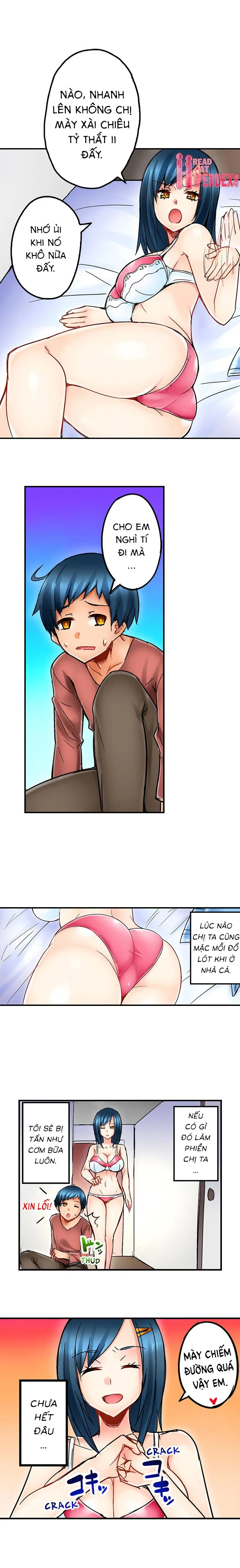 HentaiVN.net - Ảnh 8 - Bà chị bạo chúa làm tôi horni [Sister make me horny ; Tyrant sister make me horny] - Chap Đầu