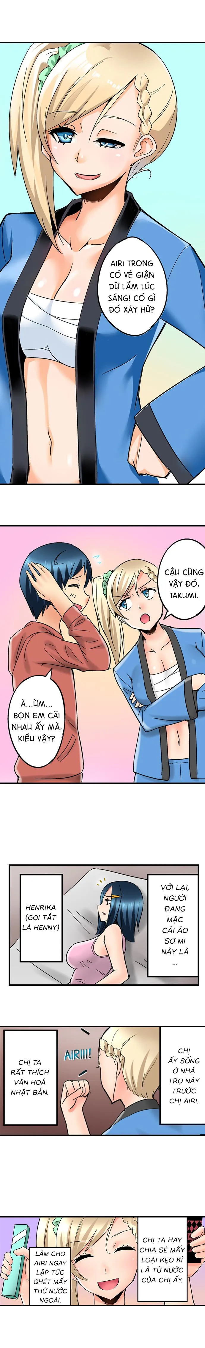 HentaiVN.net - Ảnh 7 - Bà chị bạo chúa làm tôi horni [Sister make me horny ; Tyrant sister make me horny] - Chap 4