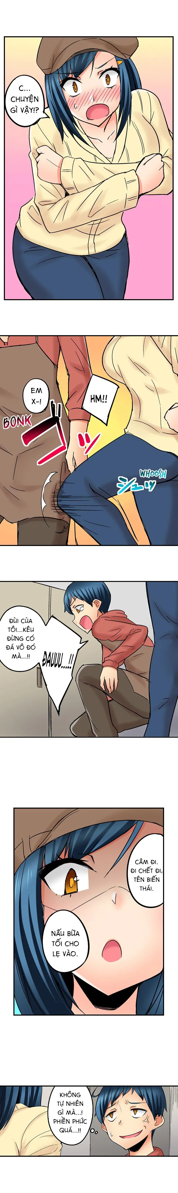 HentaiVN.net - Ảnh 3 - Bà chị bạo chúa làm tôi horni [Sister make me horny ; Tyrant sister make me horny] - Chap 5