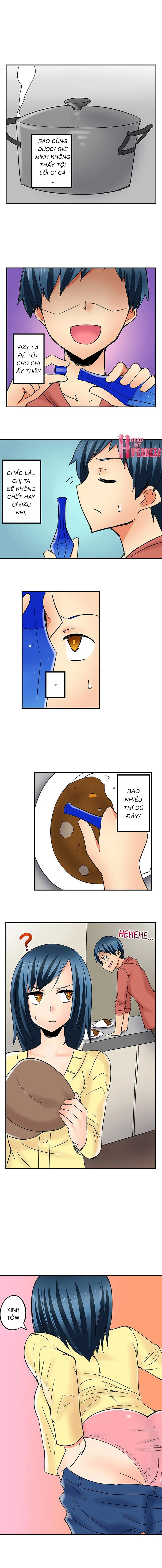 HentaiVN.net - Ảnh 4 - Bà chị bạo chúa làm tôi horni [Sister make me horny ; Tyrant sister make me horny] - Chap 5
