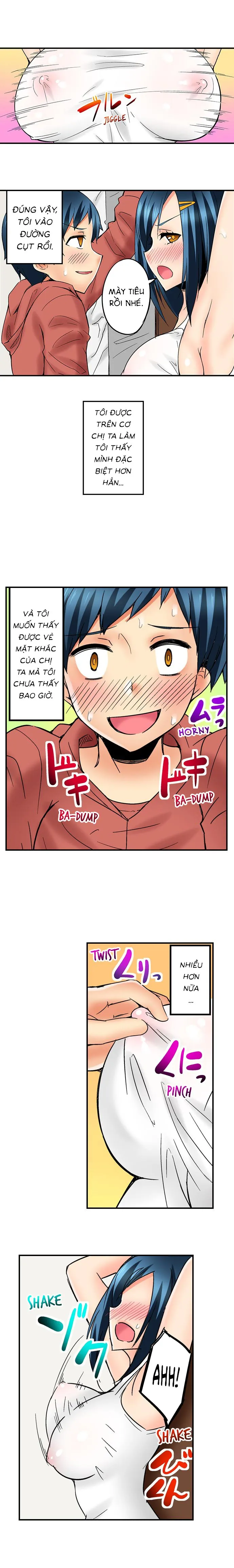 HentaiVN.net - Ảnh 3 - Bà chị bạo chúa làm tôi horni [Sister make me horny ; Tyrant sister make me horny] - CHAP 6
