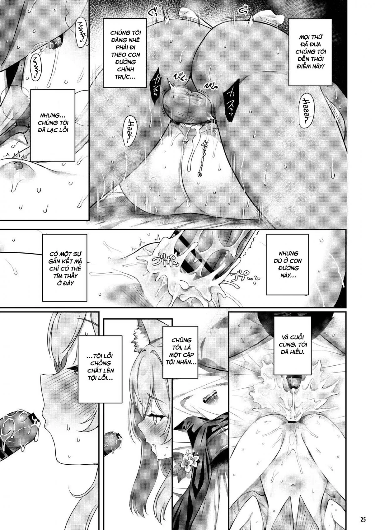 HentaiVN.net - Ảnh 25 - Sa Ngã [Horizontal World (Matanonki)] - Oneshot