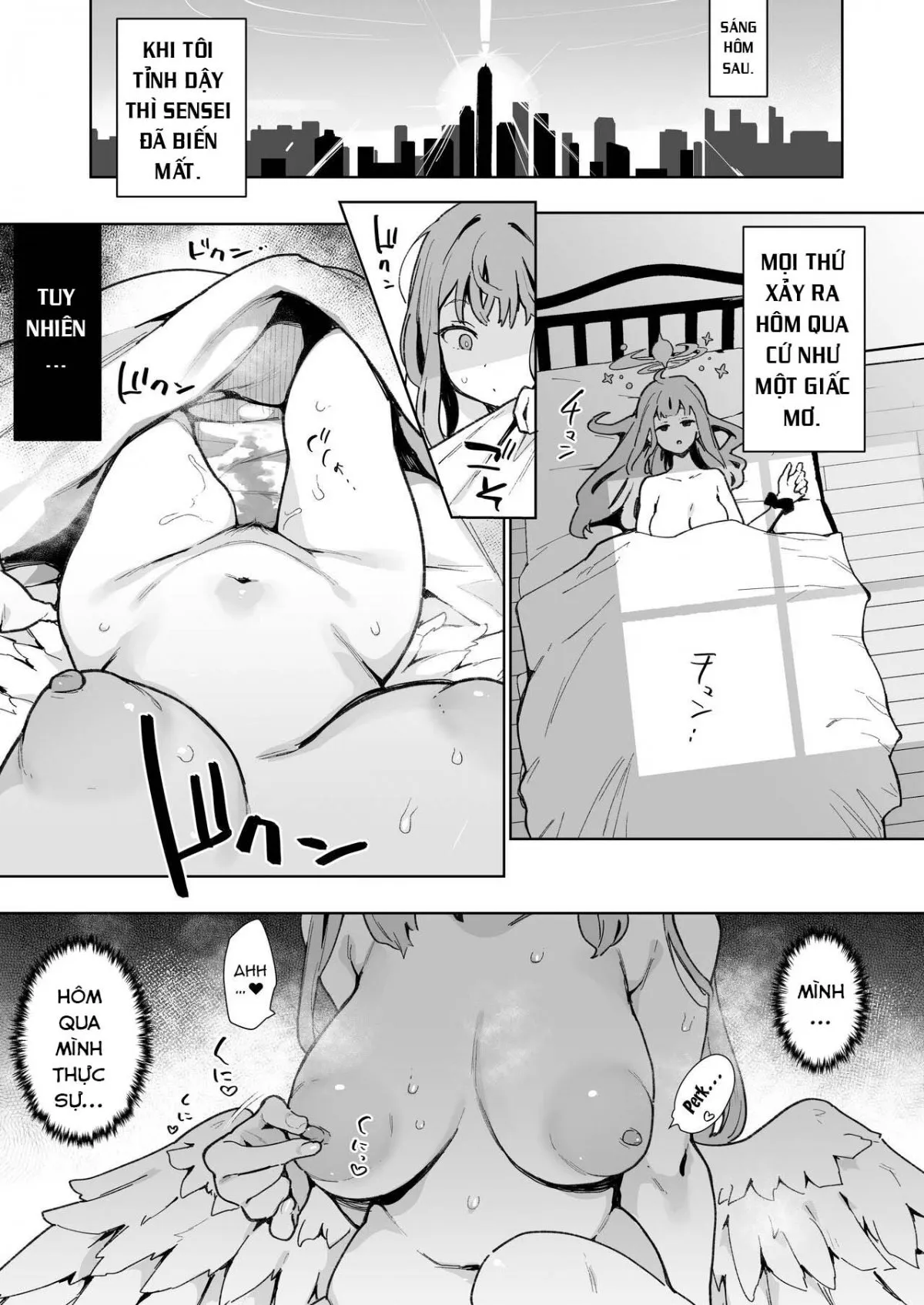 HentaiVN.net - Ảnh 11 - Mika muốn được phạt (Blue Archive) [Waruiko Mika wa Oshiokisaretai; I want to be punished] - Oneshot