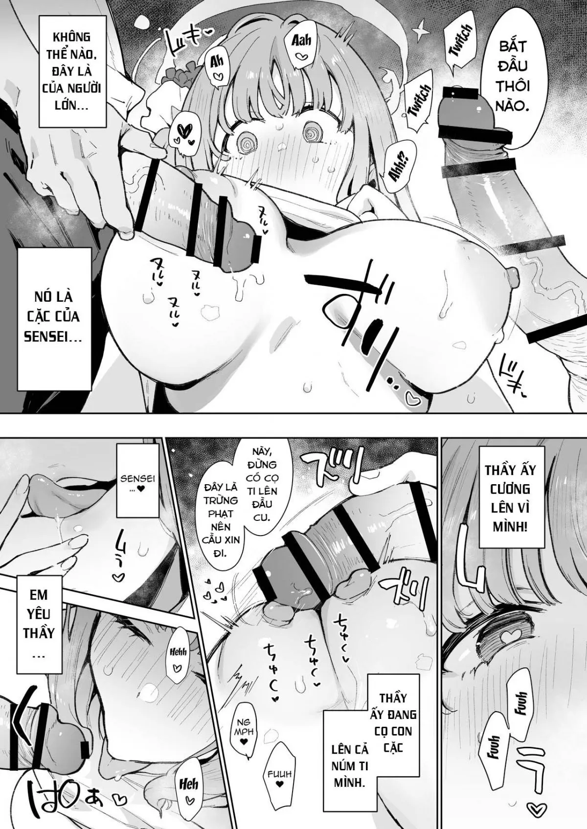 HentaiVN.net - Ảnh 15 - Mika muốn được phạt (Blue Archive) [Waruiko Mika wa Oshiokisaretai; I want to be punished] - Oneshot