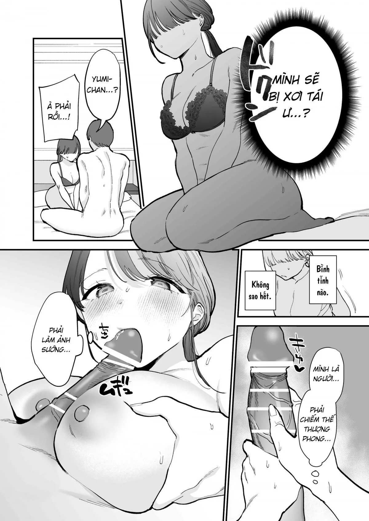 HentaiVN.net - Ảnh 21 - Chưa bao giờ thấy trai tân lại to thế này [Kawaii Doutei Tomoya-kun ga Konna Dekai nante Kiitenai] - Oneshot