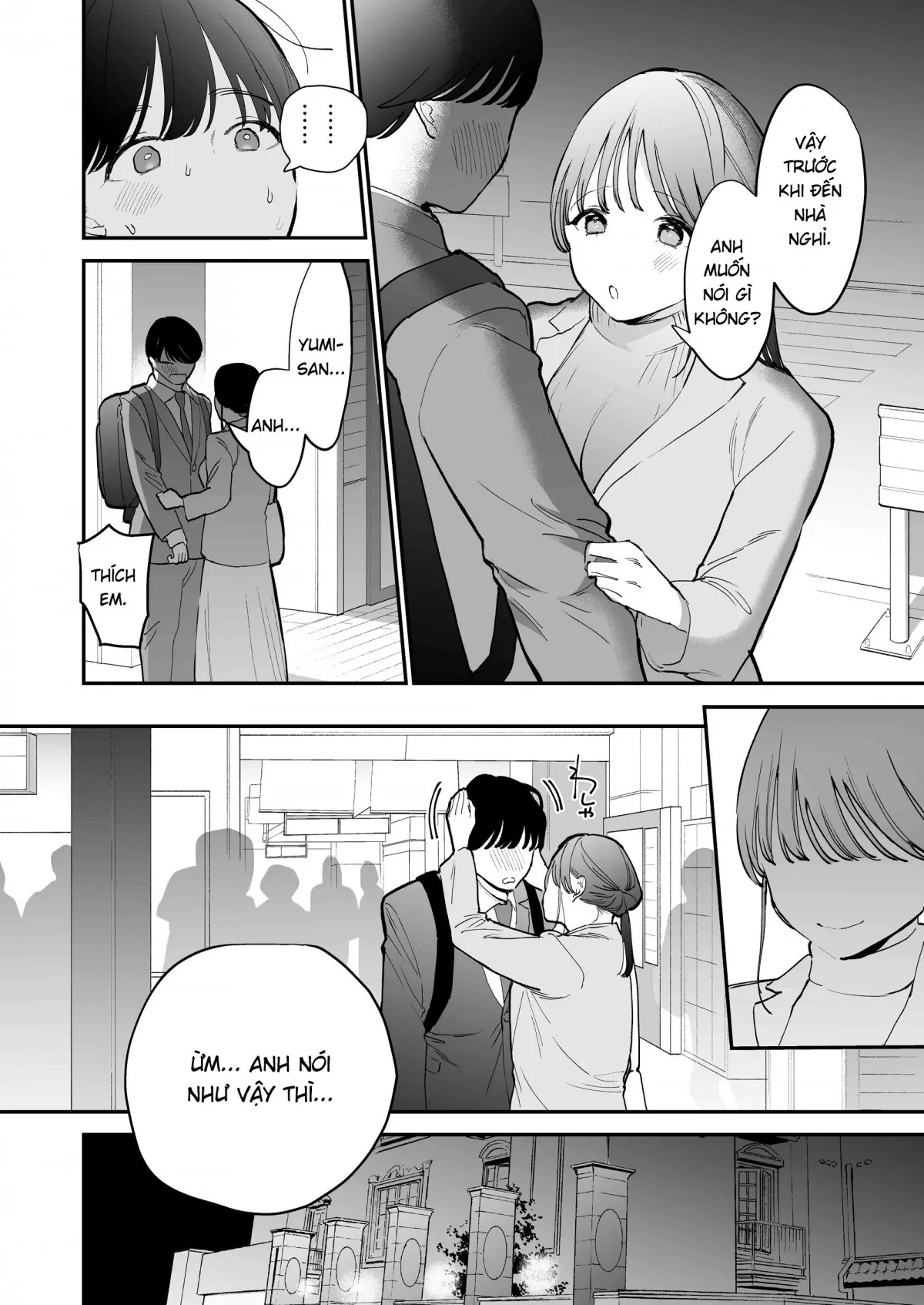 HentaiVN.net - Ảnh 8 - Chưa bao giờ thấy trai tân lại to thế này [Kawaii Doutei Tomoya-kun ga Konna Dekai nante Kiitenai] - Oneshot