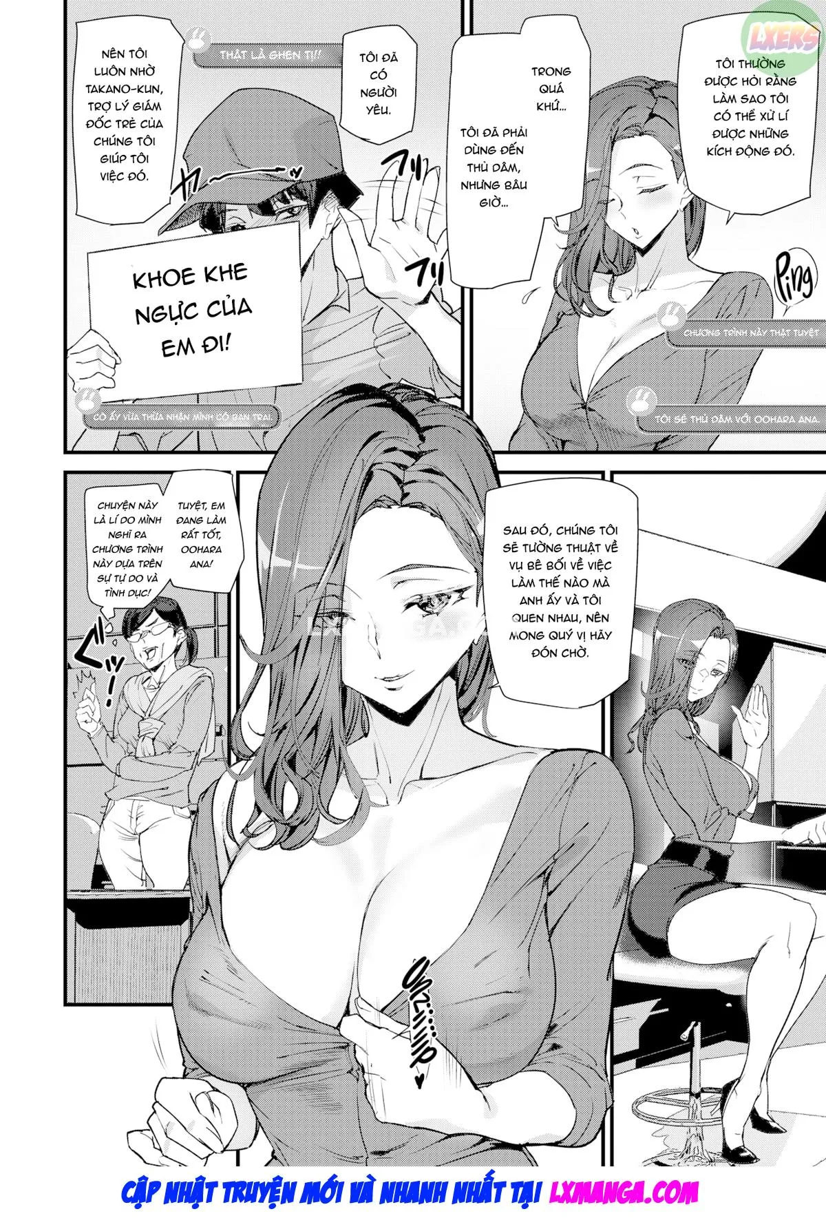 HentaiVN.net - Ảnh 5 - Shuukan Ura News! - Oneshot