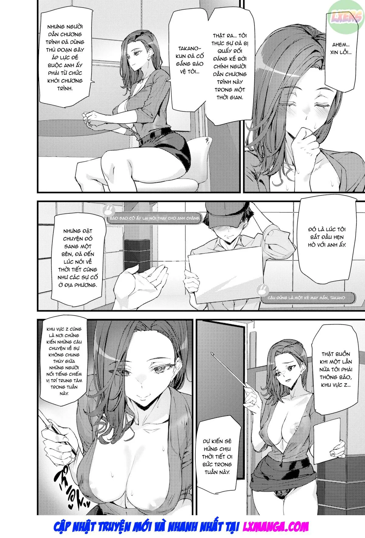 HentaiVN.net - Ảnh 9 - Shuukan Ura News! - Oneshot