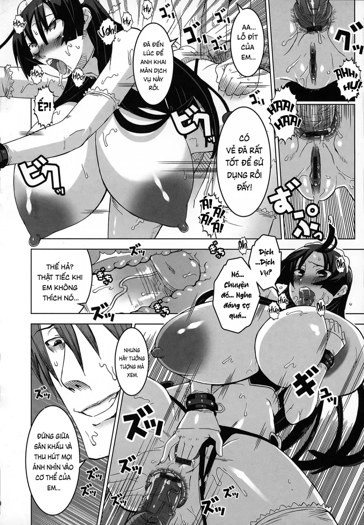 HentaiVN.net - Ảnh 14 - Địt bỏ mẹ cháu gái cực múp! [Mesuinu no Hibi] - Chap 2